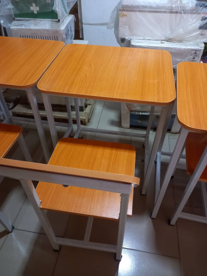 Single School Desk and Chair