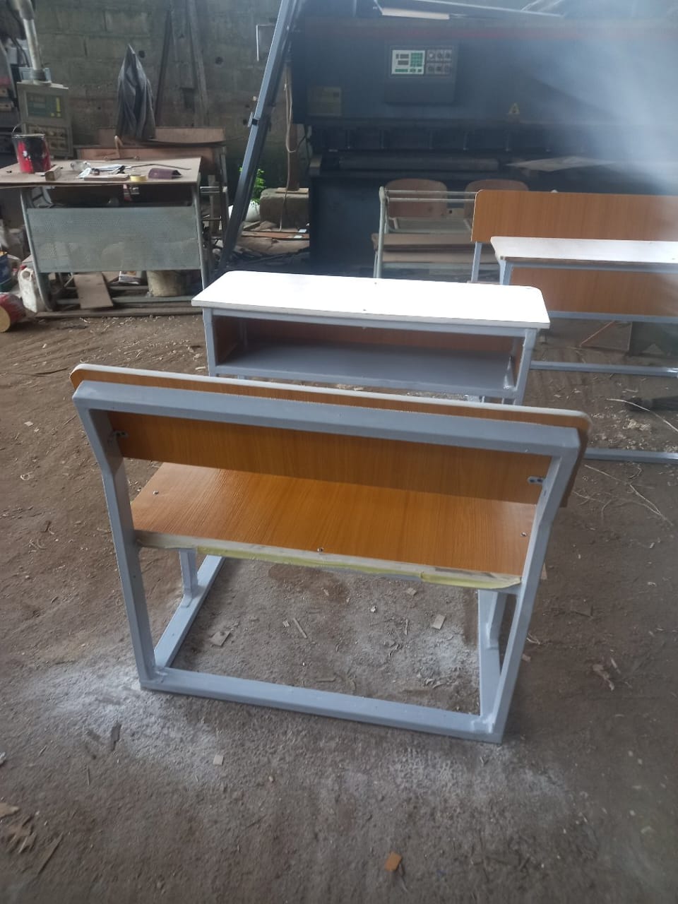 Single School Desk and Chair