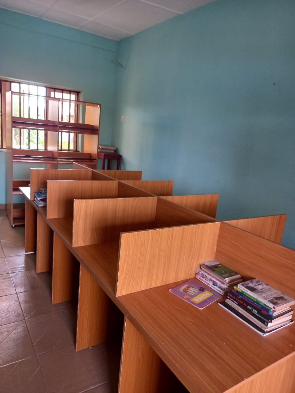 Student study carrels
